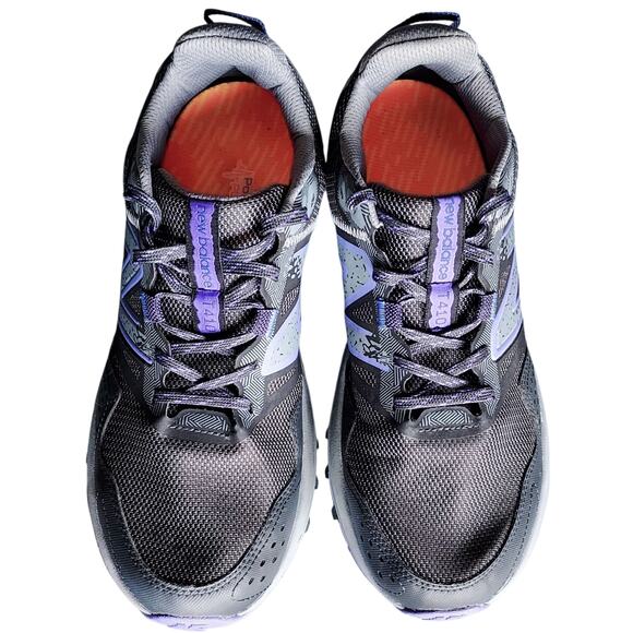 New Balance 410v8 Unisex Trail Running Shoe Shadow Gray Electric Indigo 9.5M 11W - Picture 2 of 9